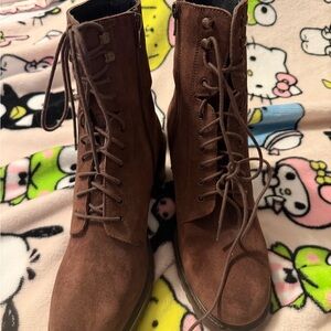 Seychelles Brown Suede Footwear